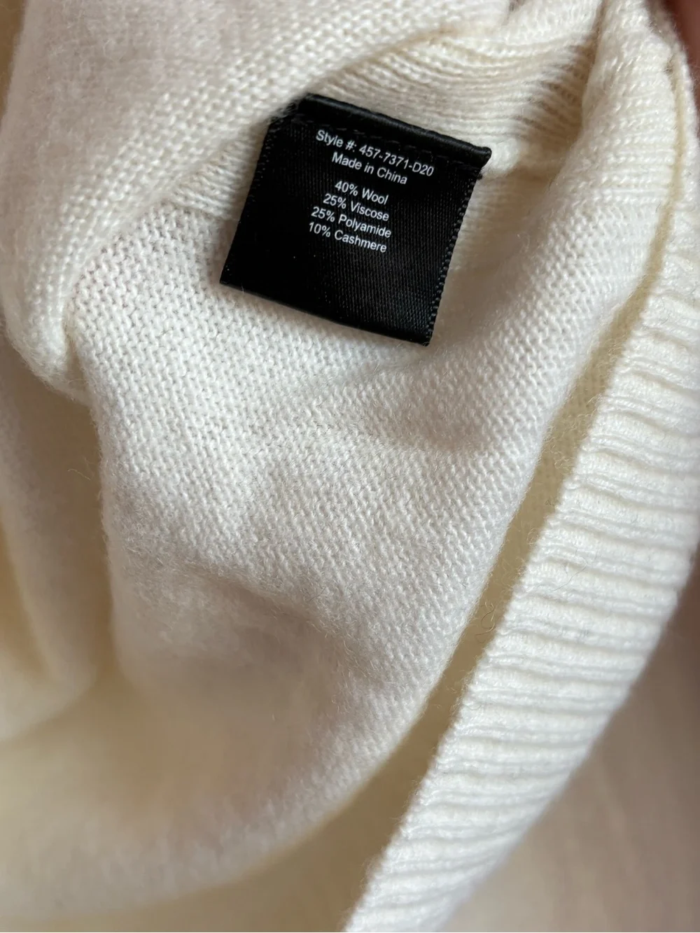 Jenni Kayne Everyday Sweater Natural Oatmeal XS Luxury Minimalist Knit